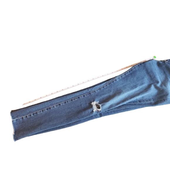 Adriano Goldschmied The Farrah High-Rise Skinny Ankle Women's Size 25R Blue Jean - Picture 11 of 14